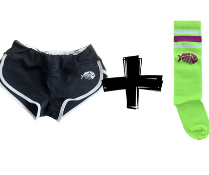 Piranha Fitness SOCKS + SHORTS