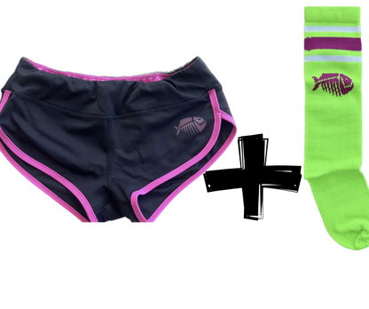 Piranha Fitness SOCKS + SHORTS